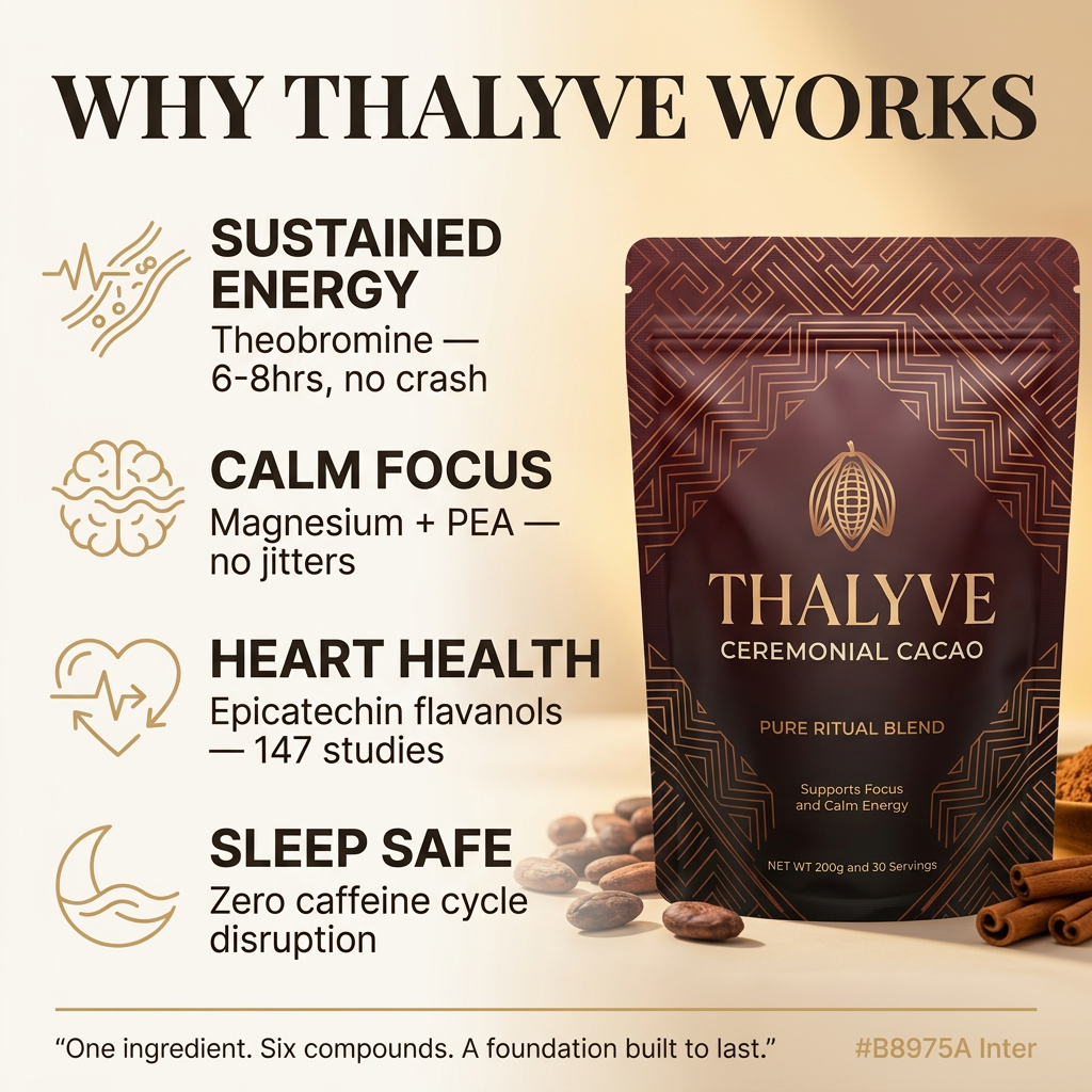 THALYVE™ Ceremonial Cacao - Pure Heart & Mind Ritual Blend