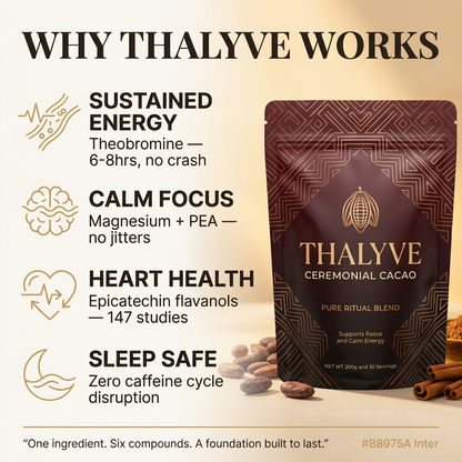 THALYVE™ Ceremonial Cacao - Pure Heart & Mind Ritual Blend
